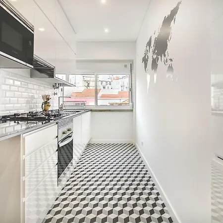Marques De Pombal Metropolitan Flat Апартаменты Лиссабон